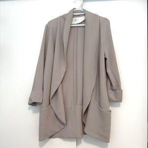 Wilfred Chevalier Blazer Light Crepe Jacket in Grey
